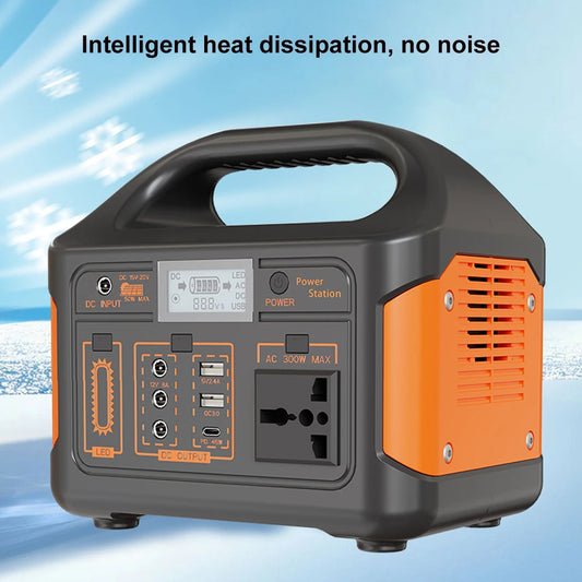 Portable Power Station 500W 300W Solar