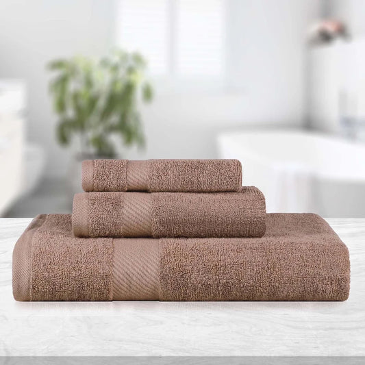 Egyptian Cotton 3 Piece Towel Set