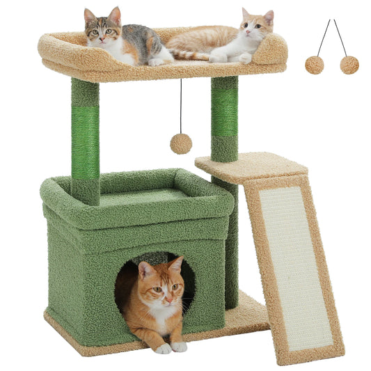 Small Cat Tree for Indoor Cats