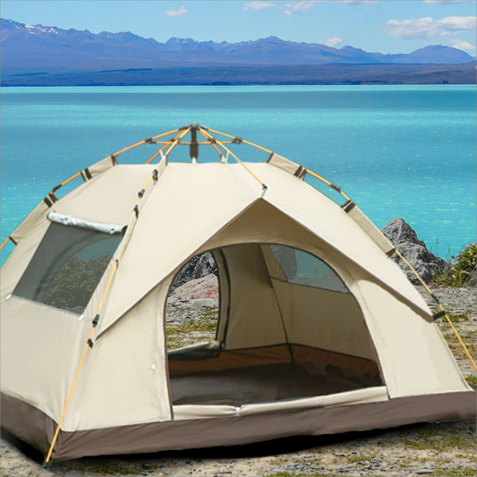 Outdoor Travel Camping Tent With Two Doors/Two windows